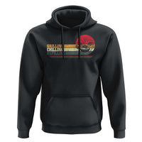 Funny BBQ Lover Hoodie Grilling Chillin' Refillin Beer Drinking Smoker Grilling Pitmaster