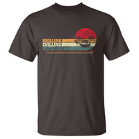 Funny BBQ Lover T Shirt Grilling Chillin' Refillin Beer Drinking Smoker Grilling Pitmaster - Wonder Print Shop