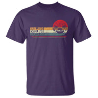Funny BBQ Lover T Shirt Grilling Chillin' Refillin Beer Drinking Smoker Grilling Pitmaster - Wonder Print Shop