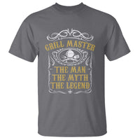 BBQ Grilling Pitmaster T Shirt Grill Master The Man The Myth The Legend - Wonder Print Shop