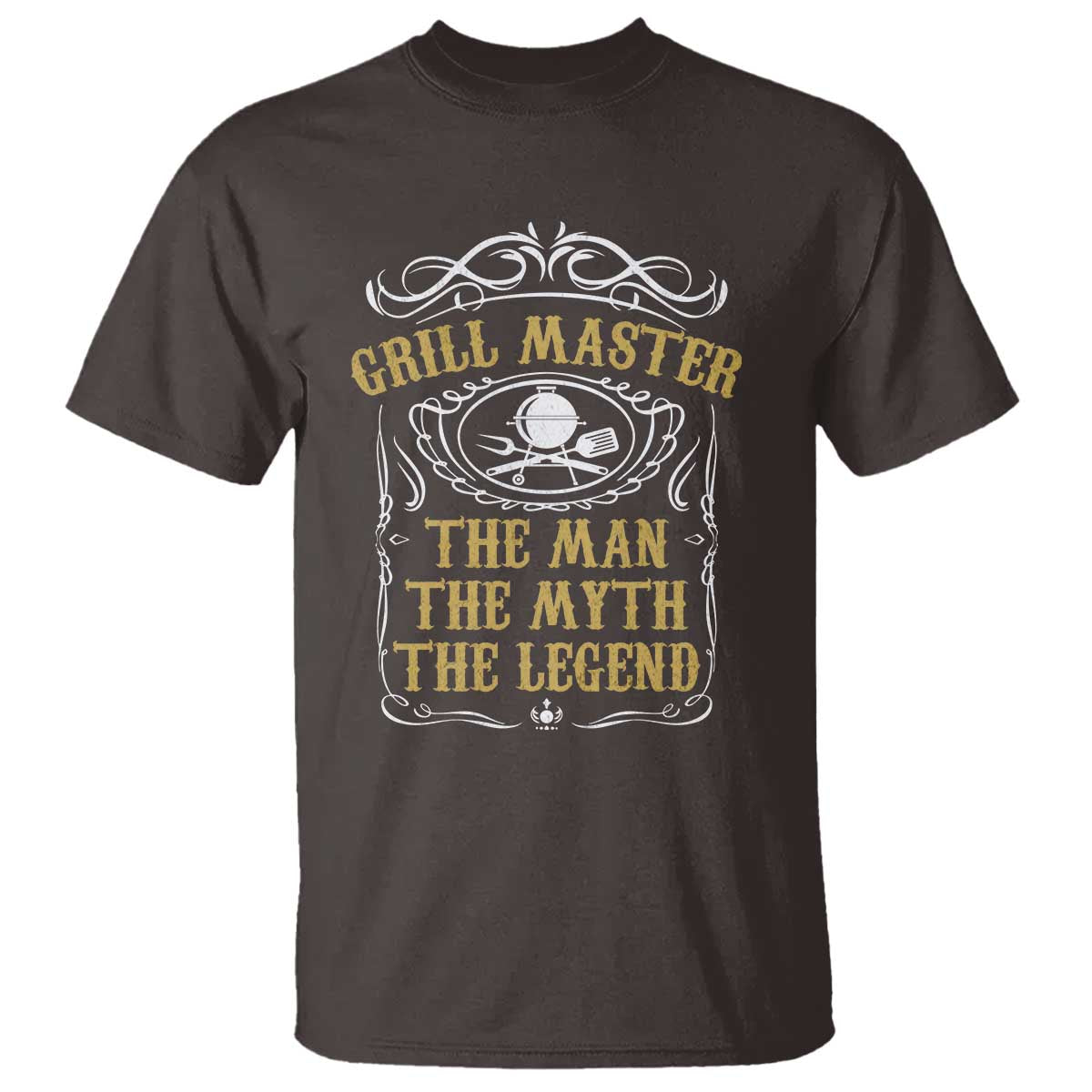BBQ Grilling Pitmaster T Shirt Grill Master The Man The Myth The Legend - Wonder Print Shop