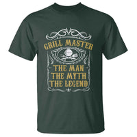BBQ Grilling Pitmaster T Shirt Grill Master The Man The Myth The Legend - Wonder Print Shop