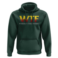 Funny BBQ Lover Hoodie WTF Where's The Food Grilling