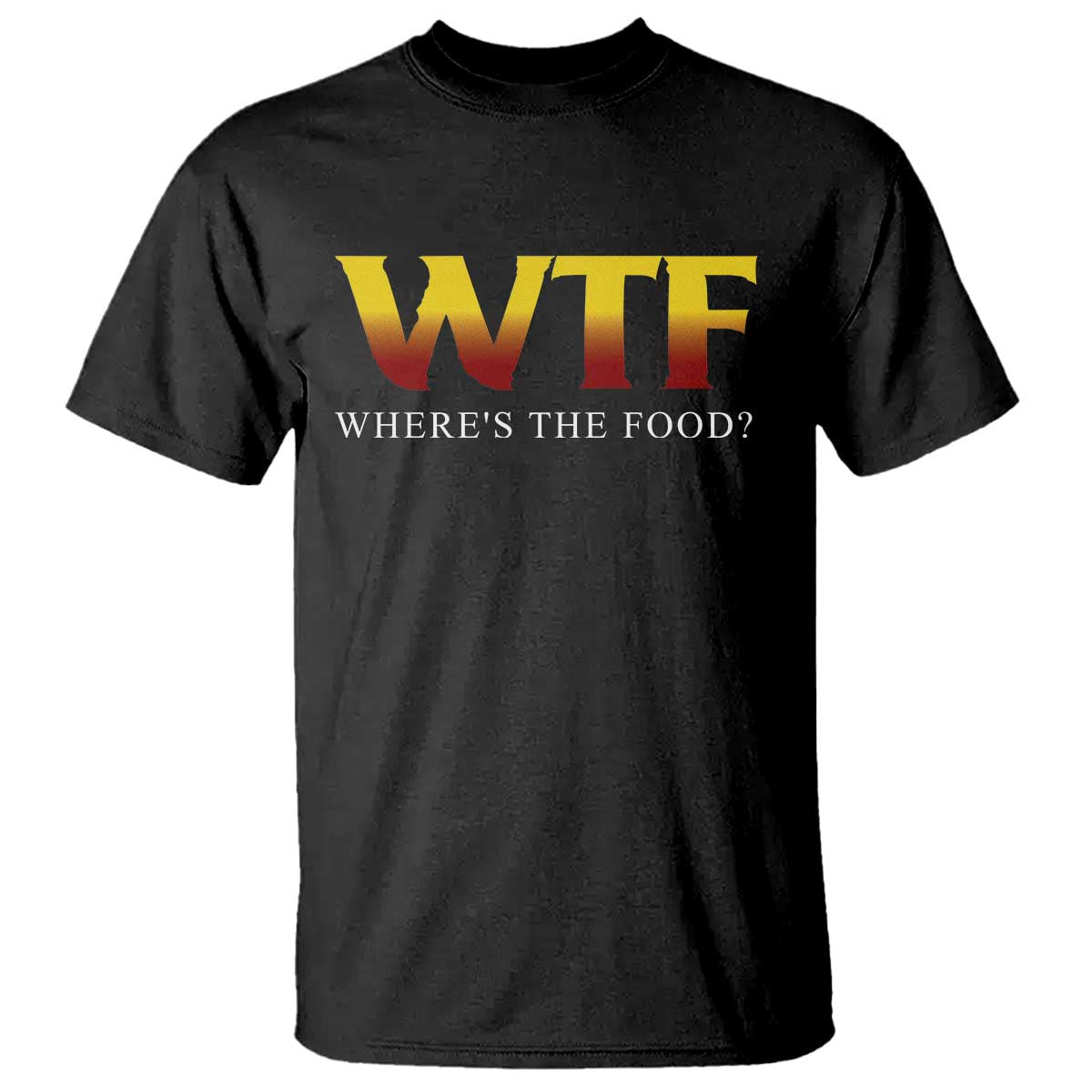 Funny BBQ Lover T Shirt WTF Where's The Food Grilling - Wonder Print Shop