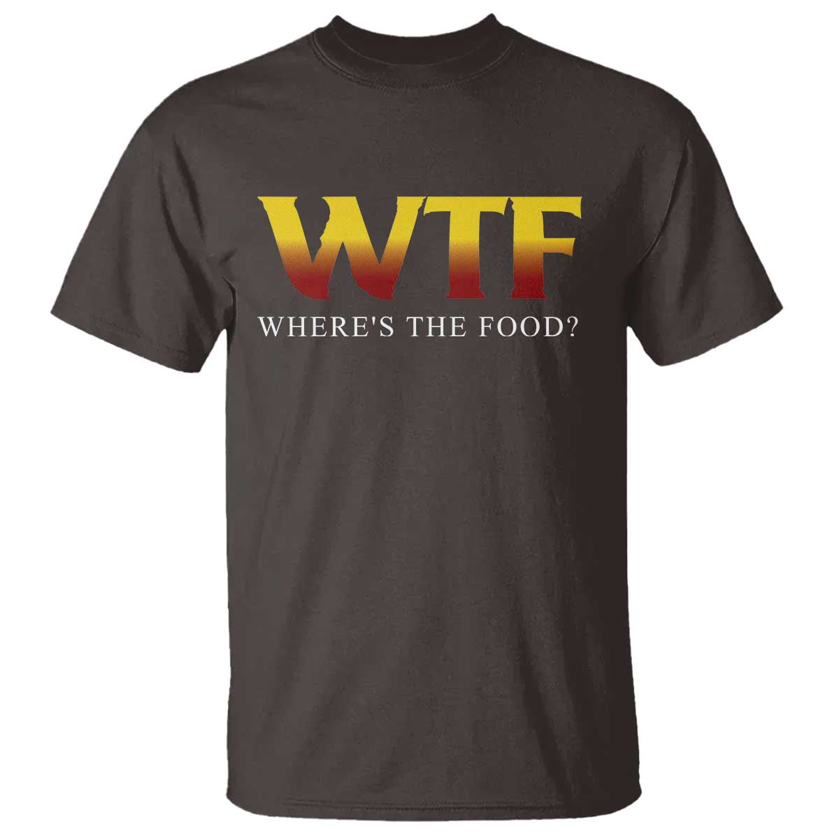 Funny BBQ Lover T Shirt WTF Where's The Food Grilling - Wonder Print Shop