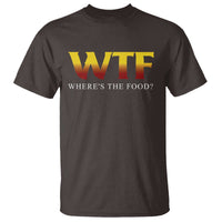 Funny BBQ Lover T Shirt WTF Where's The Food Grilling - Wonder Print Shop
