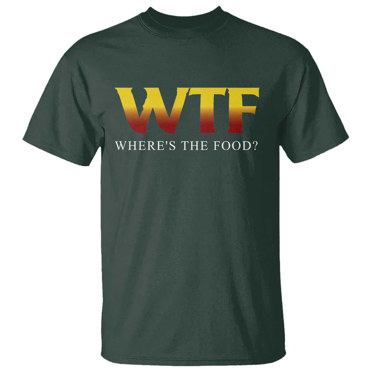 Funny BBQ Lover T Shirt WTF Where's The Food Grilling - Wonder Print Shop