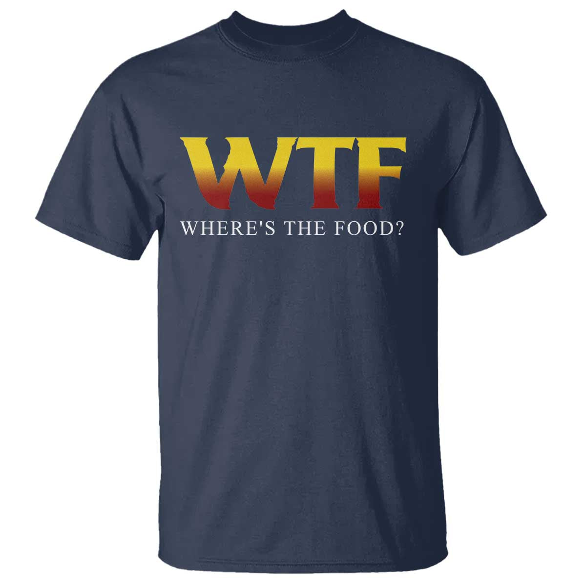 Funny BBQ Lover T Shirt WTF Where's The Food Grilling - Wonder Print Shop