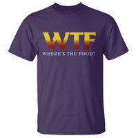 Funny BBQ Lover T Shirt WTF Where's The Food Grilling - Wonder Print Shop