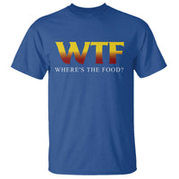 Funny BBQ Lover T Shirt WTF Where's The Food Grilling - Wonder Print Shop