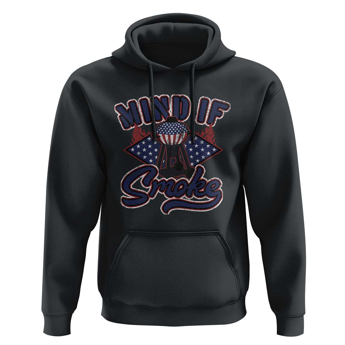 Funny BBQ Grilling Hoodie Mind If I Smoke Smoker