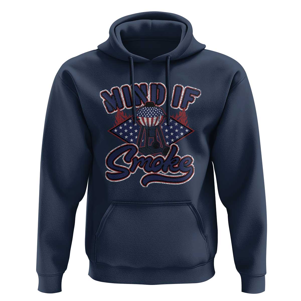 Funny BBQ Grilling Hoodie Mind If I Smoke Smoker