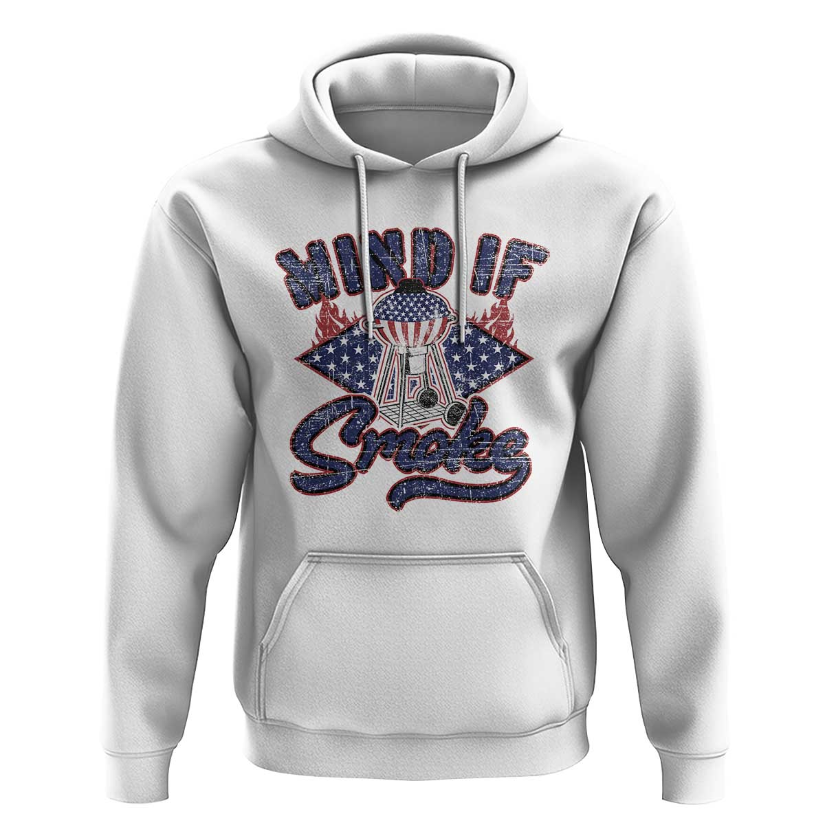 Funny BBQ Grilling Hoodie Mind If I Smoke Smoker
