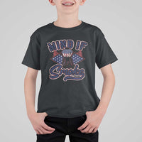 Funny BBQ Grilling T Shirt For Kid Mind If I Smoke Smoker