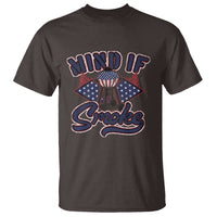 Funny BBQ Grilling T Shirt Mind If I Smoke Smoker - Wonder Print Shop
