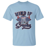 Funny BBQ Grilling T Shirt Mind If I Smoke Smoker - Wonder Print Shop