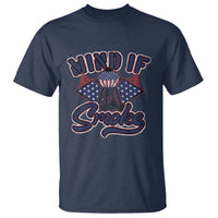 Funny BBQ Grilling T Shirt Mind If I Smoke Smoker - Wonder Print Shop