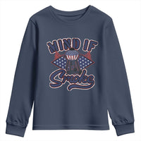 Funny BBQ Grilling Youth Sweatshirt Mind If I Smoke Smoker