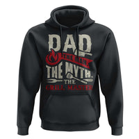 Funny BBQ Grilling Pitmaster Hoodie Dad The Man The Myth The Grill Master