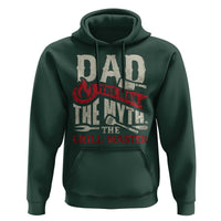 Funny BBQ Grilling Pitmaster Hoodie Dad The Man The Myth The Grill Master