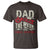 Funny BBQ Grilling Pitmaster T Shirt Dad The Man The Myth The Grill Master - Wonder Print Shop