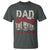 Funny BBQ Grilling Pitmaster T Shirt Dad The Man The Myth The Grill Master - Wonder Print Shop