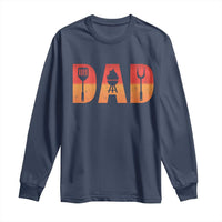 Funny BBQ Grill Dad Long Sleeve Shirt