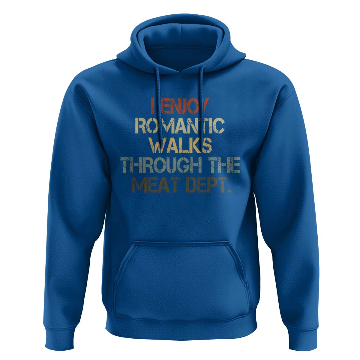 Funny BBQ Grilling Hoodie I Enjoy Romantic Walks Through The Meat Dept