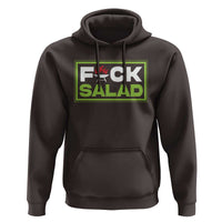 Funny BBQ Lover Hoodie Fxxk Salad Anti Vegan Jokes