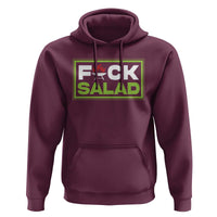Funny BBQ Lover Hoodie Fxxk Salad Anti Vegan Jokes