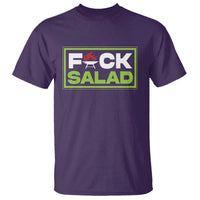 Funny BBQ Lover T Shirt Fxxk Salad Anti Vegan Jokes - Wonder Print Shop