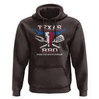 Texas BBQ Lover Hoodie Where Every Bite Is Legendary Texan Flag