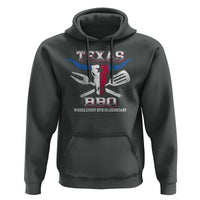 Texas BBQ Lover Hoodie Where Every Bite Is Legendary Texan Flag
