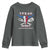 Texas BBQ Lover Youth Sweatshirt Where Every Bite Is Legendary Texan Flag
