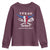 Texas BBQ Lover Youth Sweatshirt Where Every Bite Is Legendary Texan Flag