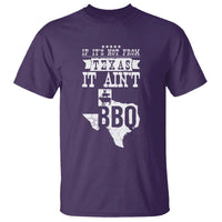 Texas BBQ Lover T Shirt If It's Not From Texas It Ain't BBQ - Wonder Print Shop