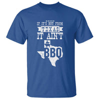 Texas BBQ Lover T Shirt If It's Not From Texas It Ain't BBQ - Wonder Print Shop