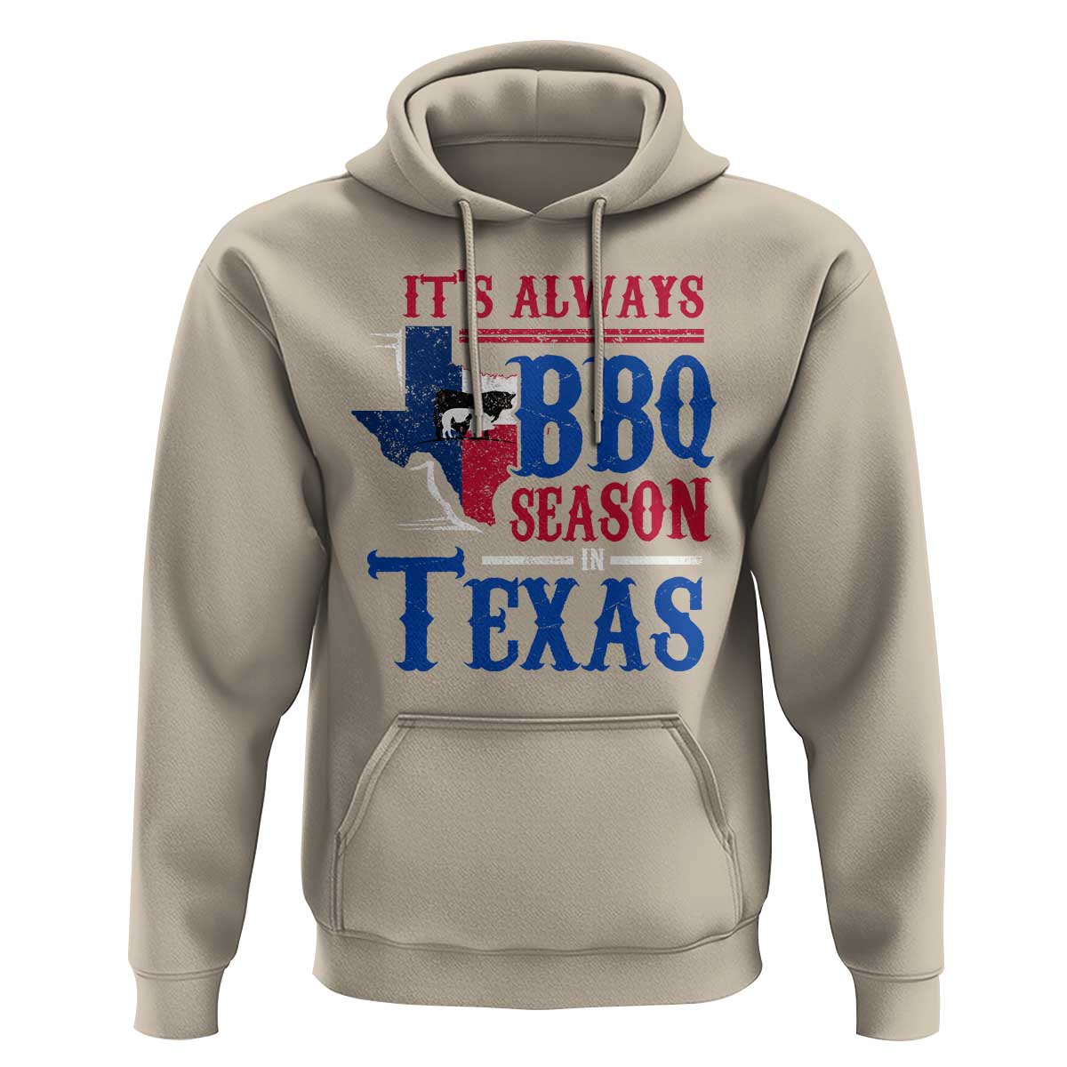 Texas BBQ Lover Hoodie It's Always BBQ Season In Texas