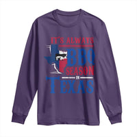 Texas BBQ Lover Long Sleeve Shirt It's Always BBQ Season In Texas
