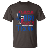 Texas BBQ Lover T Shirt It's Always BBQ Season In Texas - Wonder Print Shop