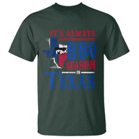 Texas BBQ Lover T Shirt It's Always BBQ Season In Texas - Wonder Print Shop