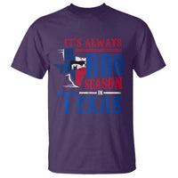 Texas BBQ Lover T Shirt It's Always BBQ Season In Texas - Wonder Print Shop
