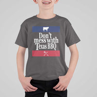 Don't Mess With Texas BBQ T Shirt For Kid
