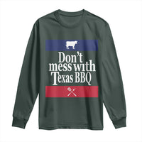 Don't Mess With Texas BBQ Long Sleeve Shirt