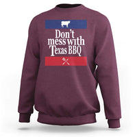 Don't Mess With Texas BBQ Sweatshirt