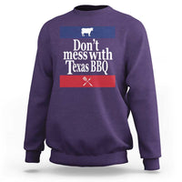 Don't Mess With Texas BBQ Sweatshirt