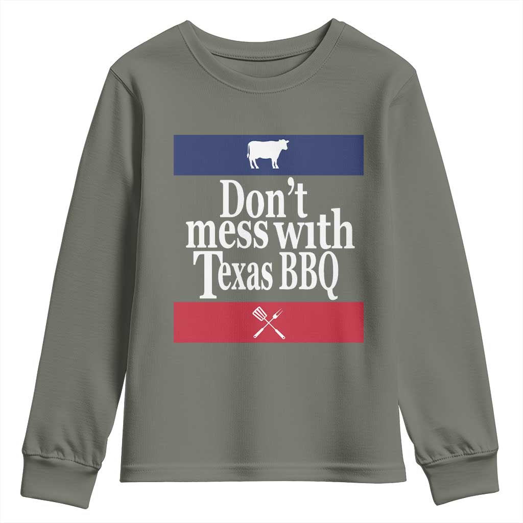 Don't Mess With Texas BBQ Youth Sweatshirt