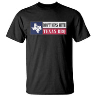 Don't Mess With Texas BBQ T Shirt Texan Flag Grilling Pitmaster - Wonder Print Shop