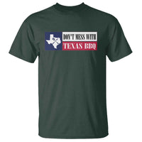 Don't Mess With Texas BBQ T Shirt Texan Flag Grilling Pitmaster - Wonder Print Shop