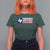 Don't Mess With Texas BBQ T Shirt For Women Texan Flag Grilling Pitmaster - Wonder Print Shop